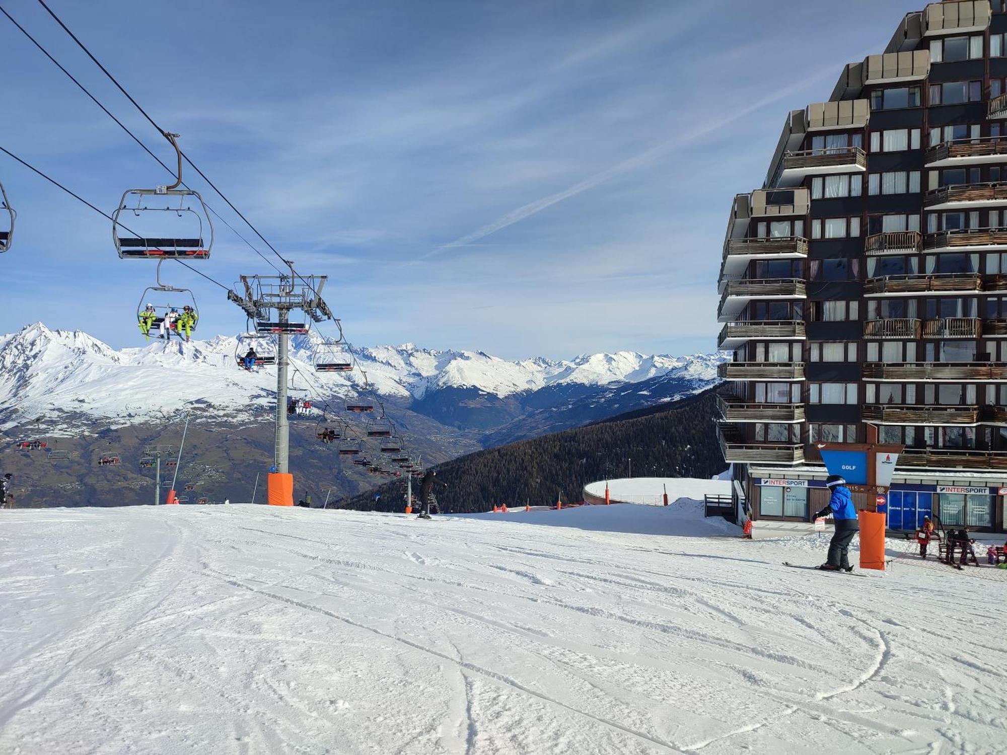 Studio Cosy 2100M Pied Des Pistes-Direct To Ski Slopes-Ski In Ski Out-La Plagne Aime 2000 Exterior photo
